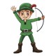 Sticker personnage enfant
