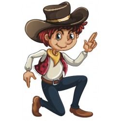 Sticker personnage enfant