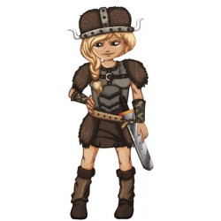 Sticker personnage enfant