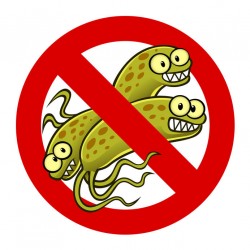 Sticker anti bactérie