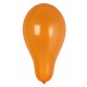 Sticker ballon gonflable orange