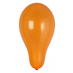 Sticker ballon gonflable orange