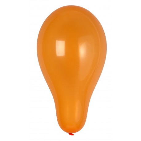 Sticker ballon gonflable orange