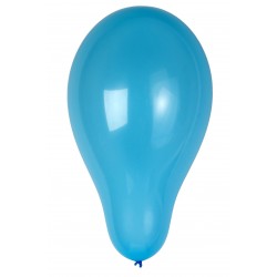 Sticker ballon gonflable bleu