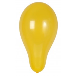 Sticker ballon gonflable jaune