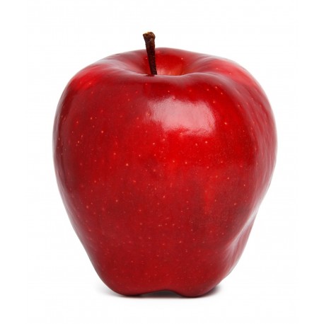 Sticker mural pomme rouge