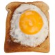 Sticker deco tartine de pain oeuf