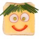 Sticker tartine salée personnage fromage