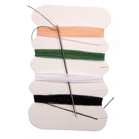 Sticker mural fil couleurs