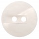 Sticker bouton brillant blanc
