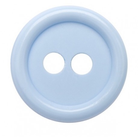 Sticker bouton bleu clair