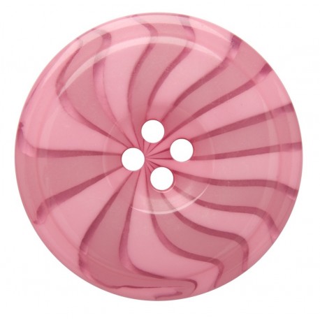 Sticker bouton rose motif