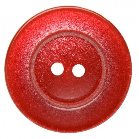Sticker bouton rouge brillant
