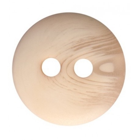 Sticker bouton bois blanc