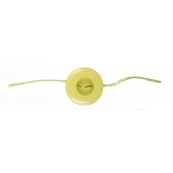 Sticker mural bouton vert fil