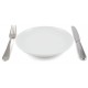 Sticker cuisine couvert assiette