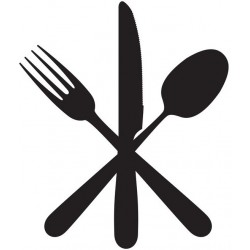 Autocollant couvert noir