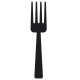 Sticker cuisine couvert fourchette noir