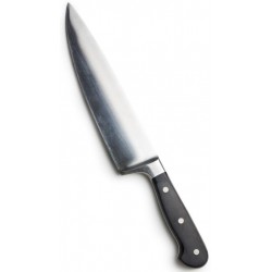 Sticker couteau de cuisine acier