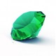 Sticker diamant émeraude vert
