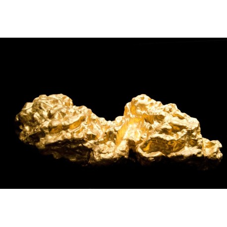 Sticker pépite d'or