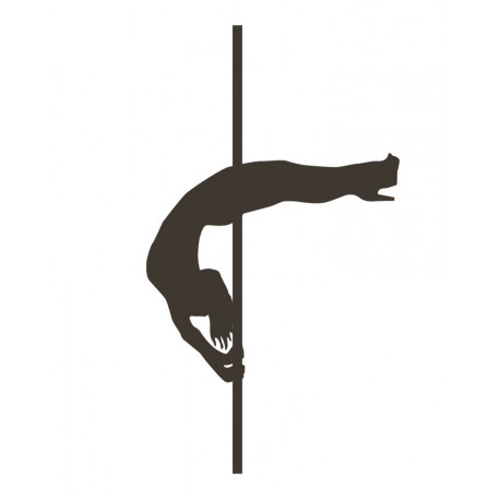 Sticker pole dance figure