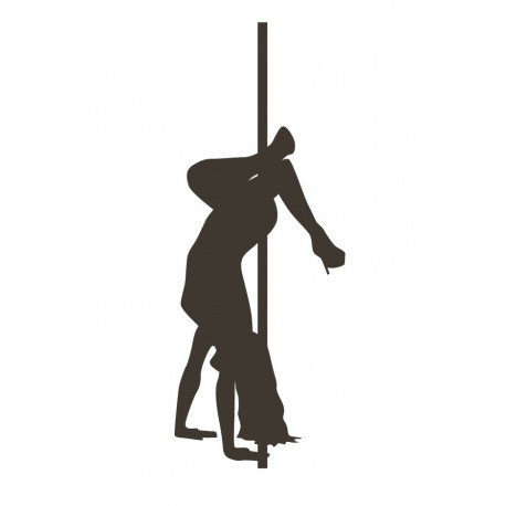 Autocollant mural pole dance