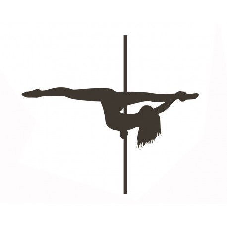 Sticker pole dance grande ecart