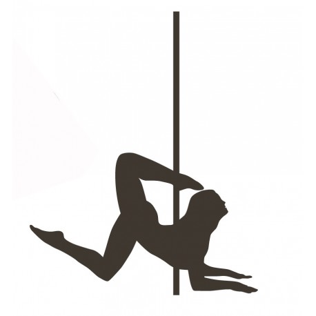 Sticker pole dance decoration