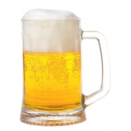 Sticker chope de bière blonde