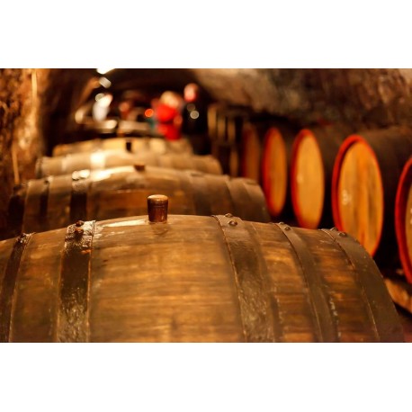 Sticker cave vin tonneau
