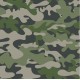 Sticker motif militaire kaki