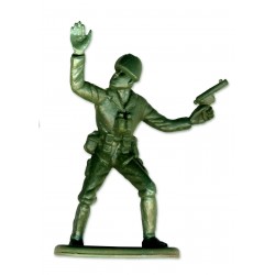 Sticker soldat vert plastique