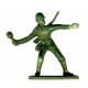 Sticker statue militaire soldat vert