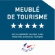 Sticker Meublé de tourisme 5 étoiles