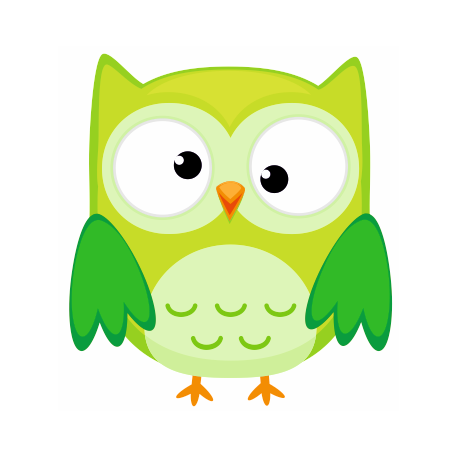 Sticker chouette hibou
