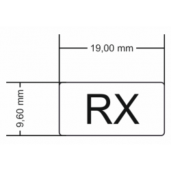 ETIQUETTE PICTO RX