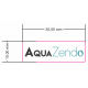 ETIQUETTE AQUA ZENDO Transparent