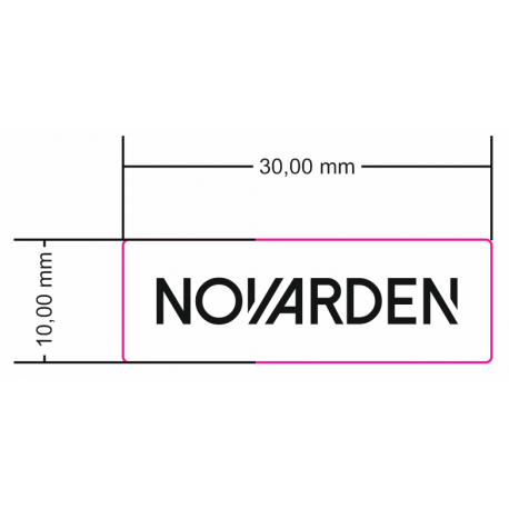 ETIQUETTE NOVARDEN Transparent