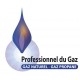 Sticker Professionnel du GAZ - gaz naturel propane