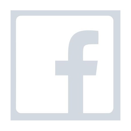 Autocollant Facebook blanc