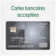 Autocollant Carte bancaire acceptée