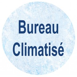 Autocollant Bureau climatisée