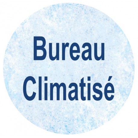 Autocollant Bureau climatisée