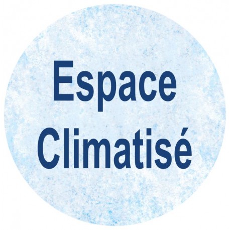 Autocollant Espace climatisé