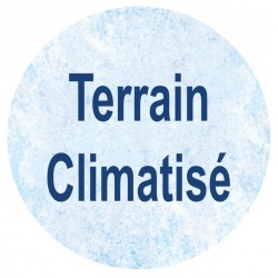 Autocollant terrain climatisé