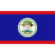Sticker drapeau Belize