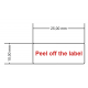 ETIQUETTE PICTO Peel off the label