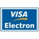 Autocollant Visa electron