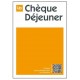 Autocollant Chèque déjeuner UP